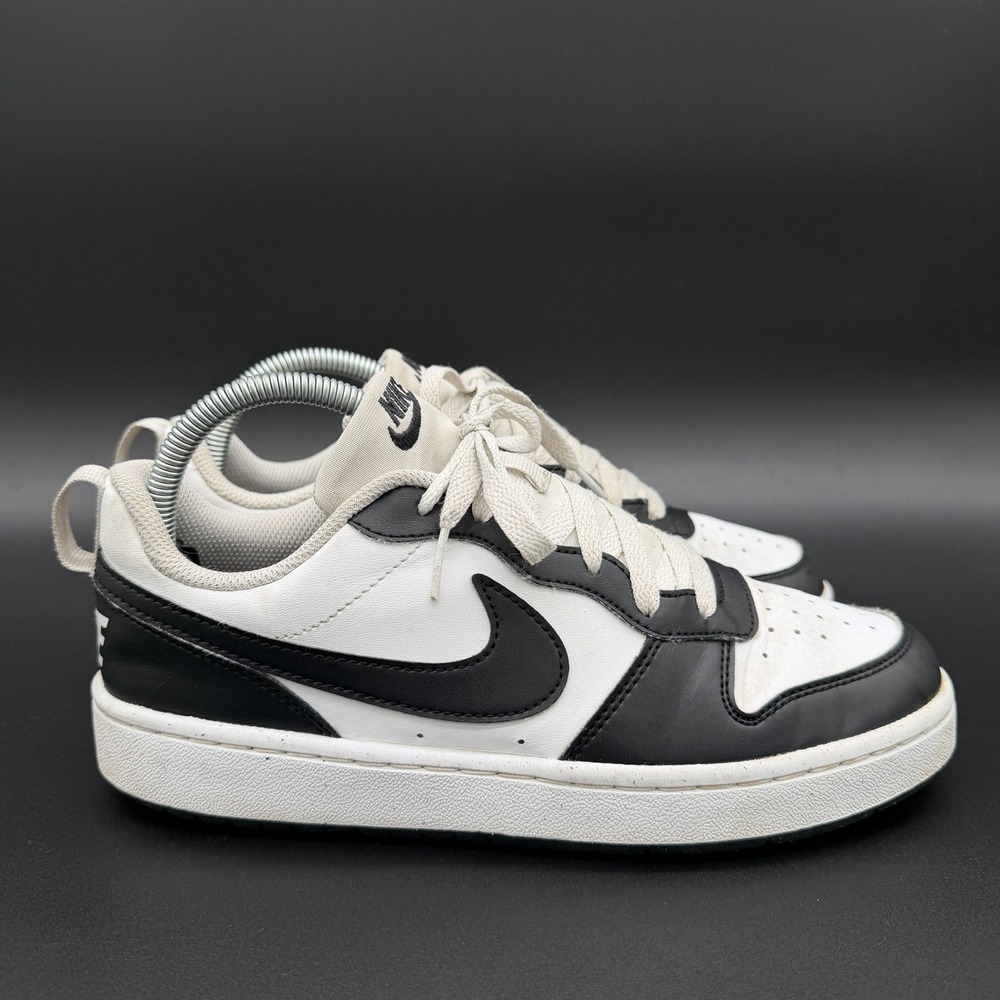 Big Kid's Nike Court Borough Low Recraft Size‎ 7y White Black DV5456 131